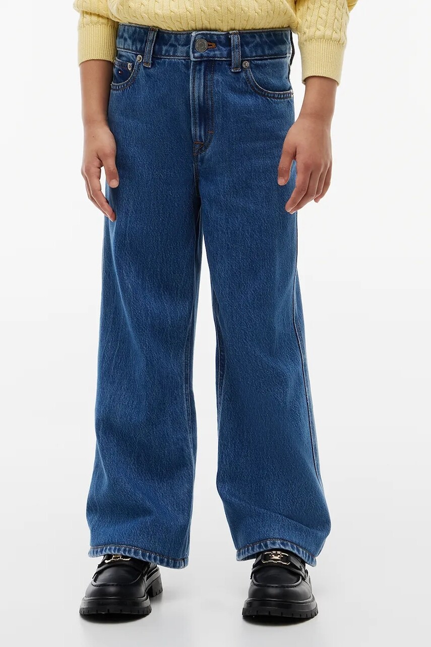 Tommy Hilfiger rifle wide leg detské WIDE LEG