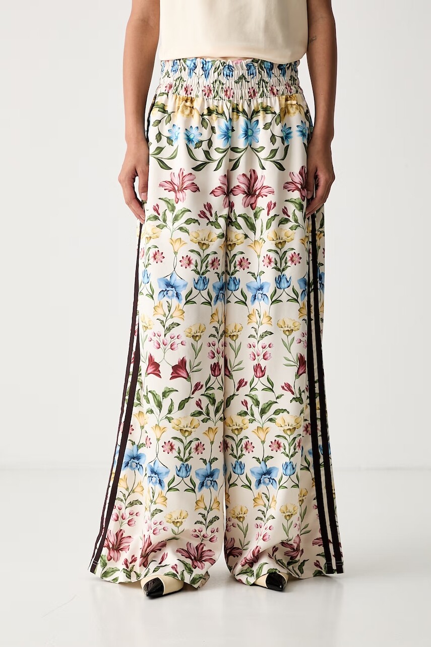 adidas nohavice wide leg dámske x Farm Rio