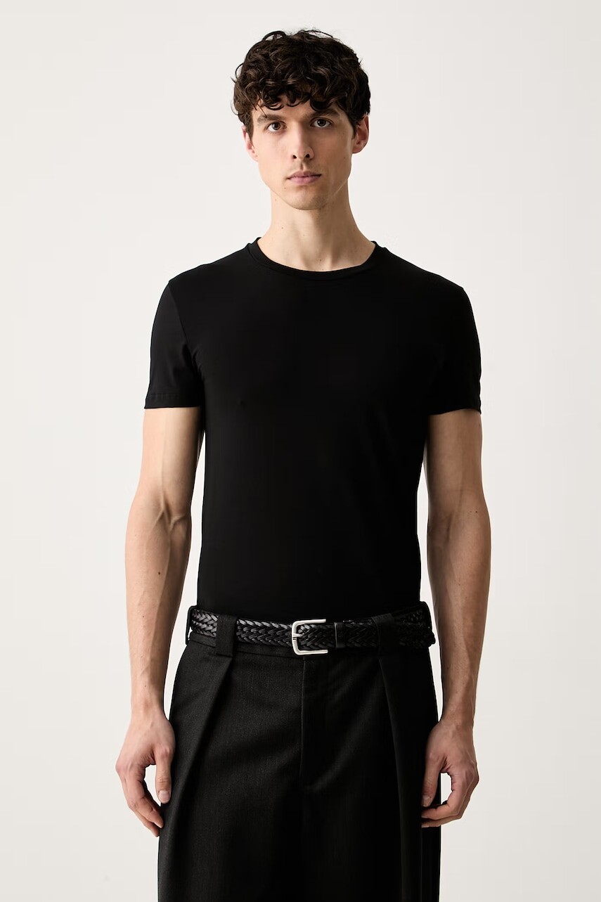 MM6 Maison Margiela tričko pánske bavlnené s elastanom