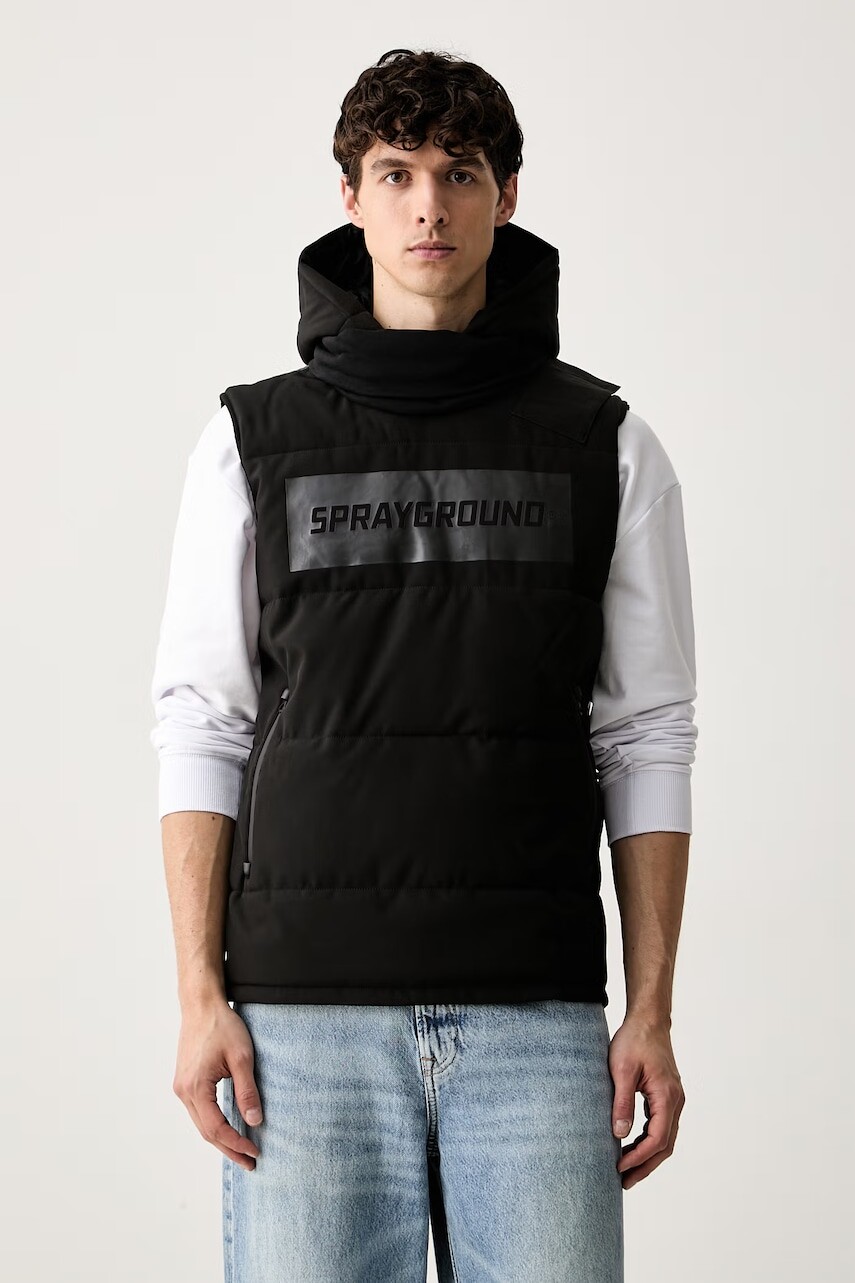 Sprayground vesta s kapucňou pánska