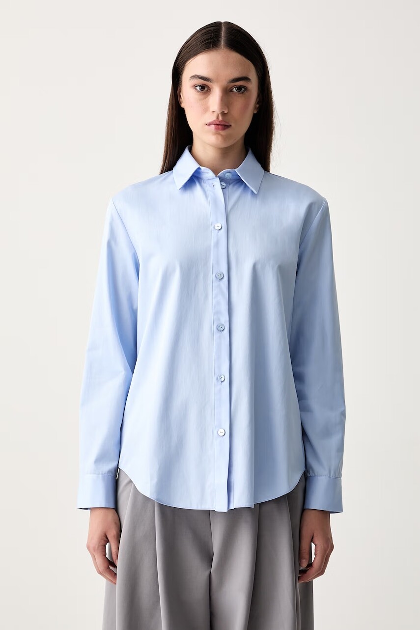 MM by Max Mara košeľa dámska bavlnená MMLFIACRE