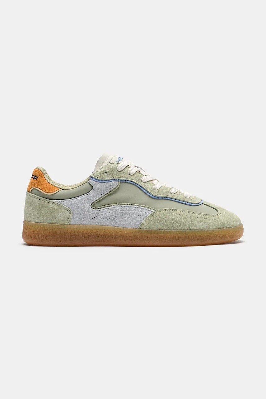 Hoff PARK SAGE GREEN sneakers semišové