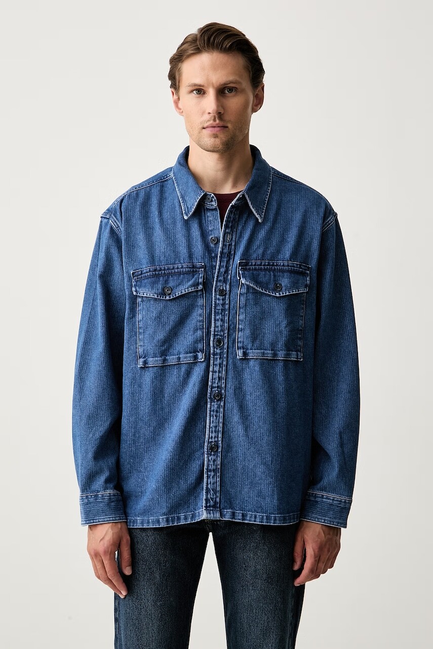 Levi's košeľa pánska rifľová WALLER RELAX