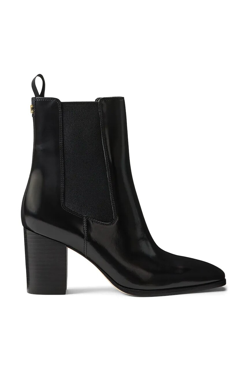 Lauren Ralph Lauren chelsea čižmy na podpätku dámske kožené Rlyn Bte Hl