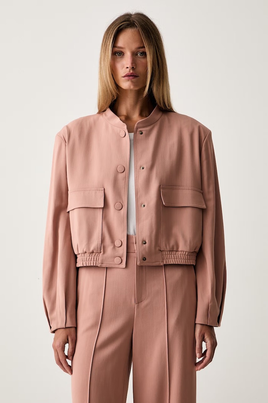 Twinset bunda dámska s viskózou