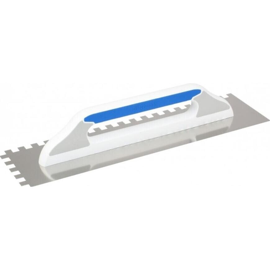 Kubala nerezové hladidlo 130x480 mm zubaté 8x8 mm úchyt G-12 0253