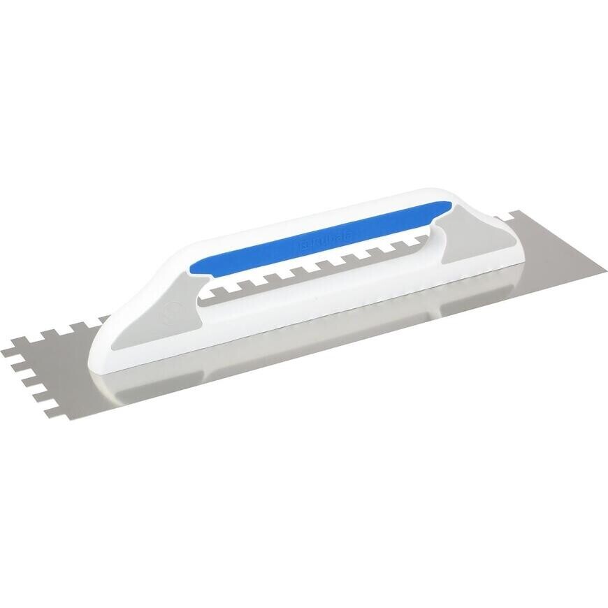 Kubala nerezové hladidlo 130x480 mm zubaté 10x10 mm úchyt G-12 0254