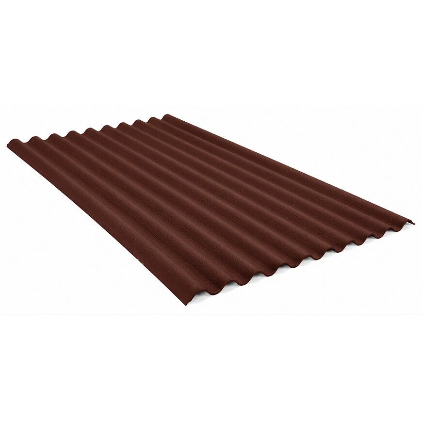 Bitúmenová doska, červená vlna, 0,86 x 2,00 (1,72 m2)