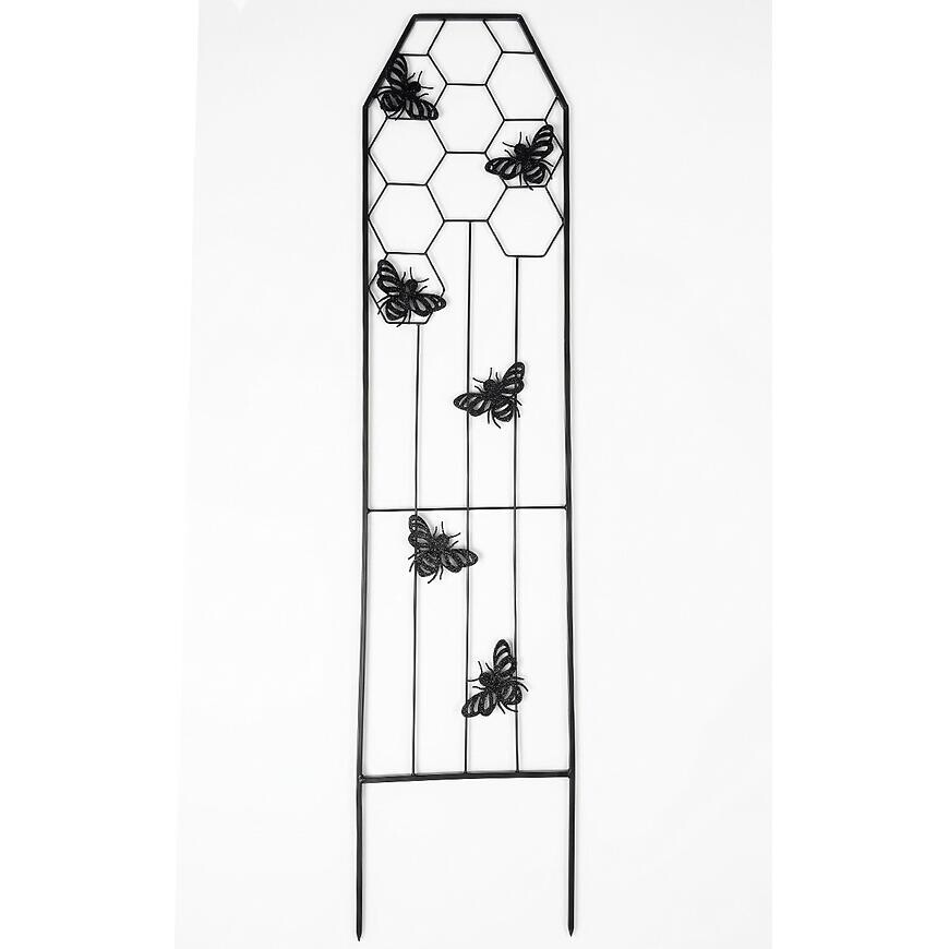 Kovová opora pre rastliny s včelami 150x35 1050-1241B
