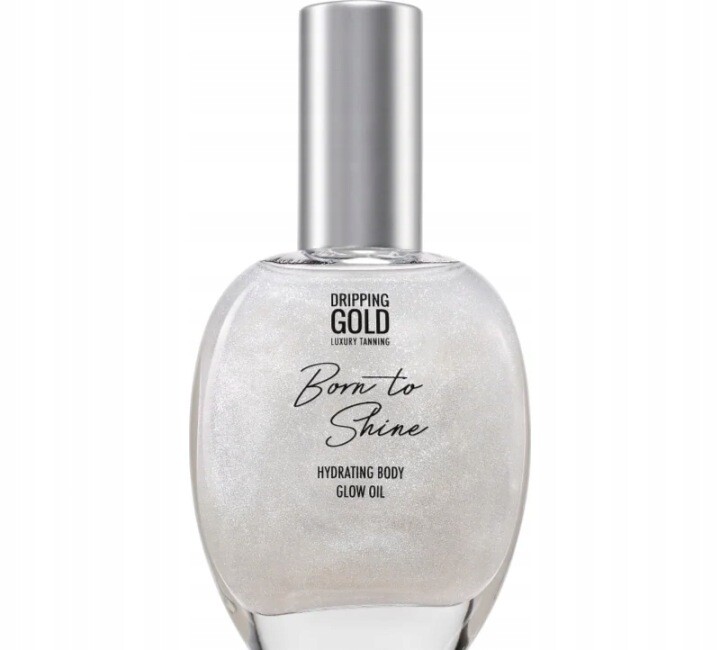 Dripping Gold Telový olej Born to Shine Silver Hydrating Body Glow Oil 50 ml