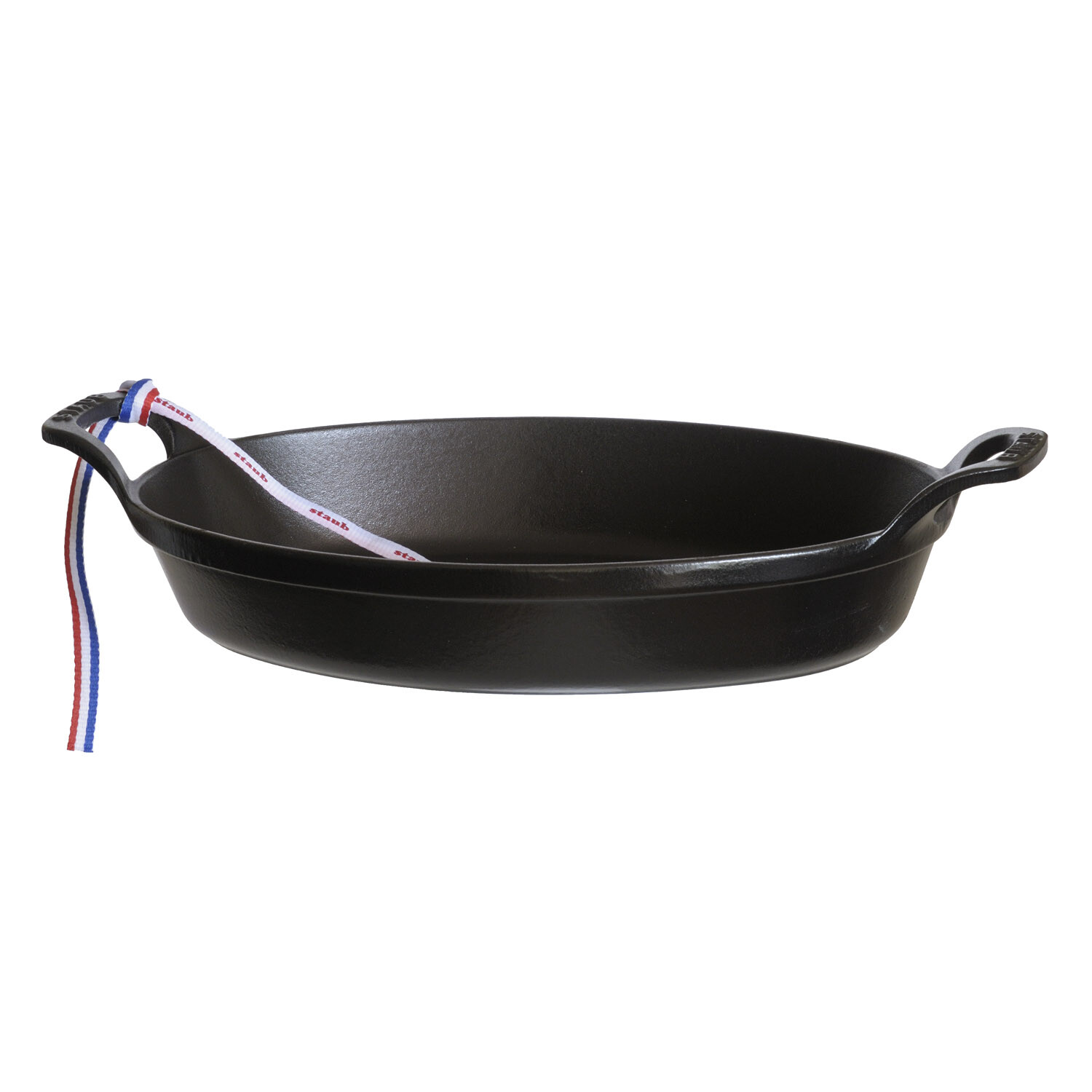 Oválny liatinový pekáč čierny 28 cm Staub