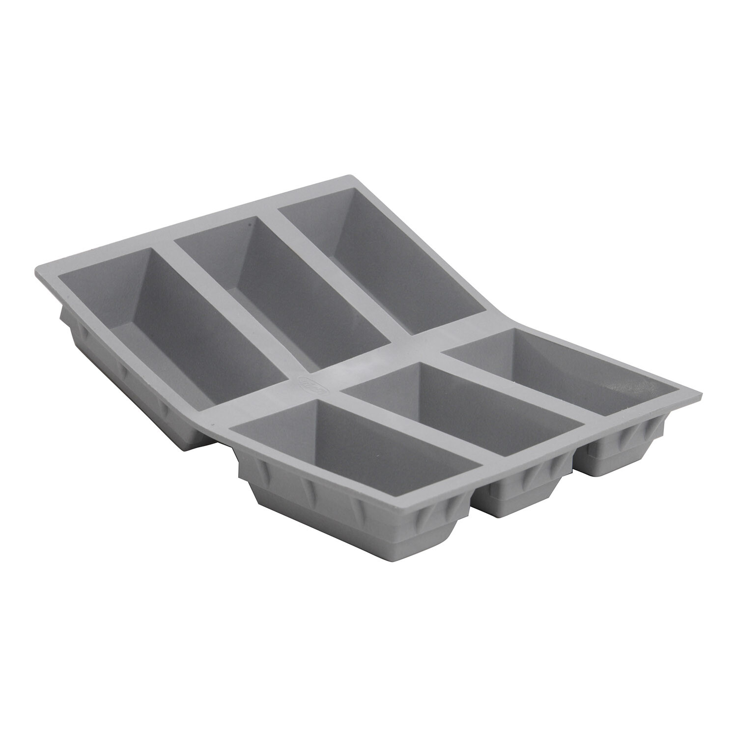 Forma na sušienky ELASTOMOULE 21 cm, sivá, silikón, de Buyer