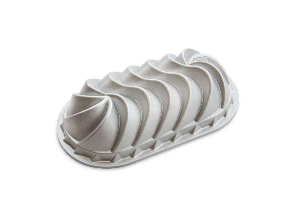 Forma na chlebíček Heritage Loaf Bundt® strieborná Nordic Ware