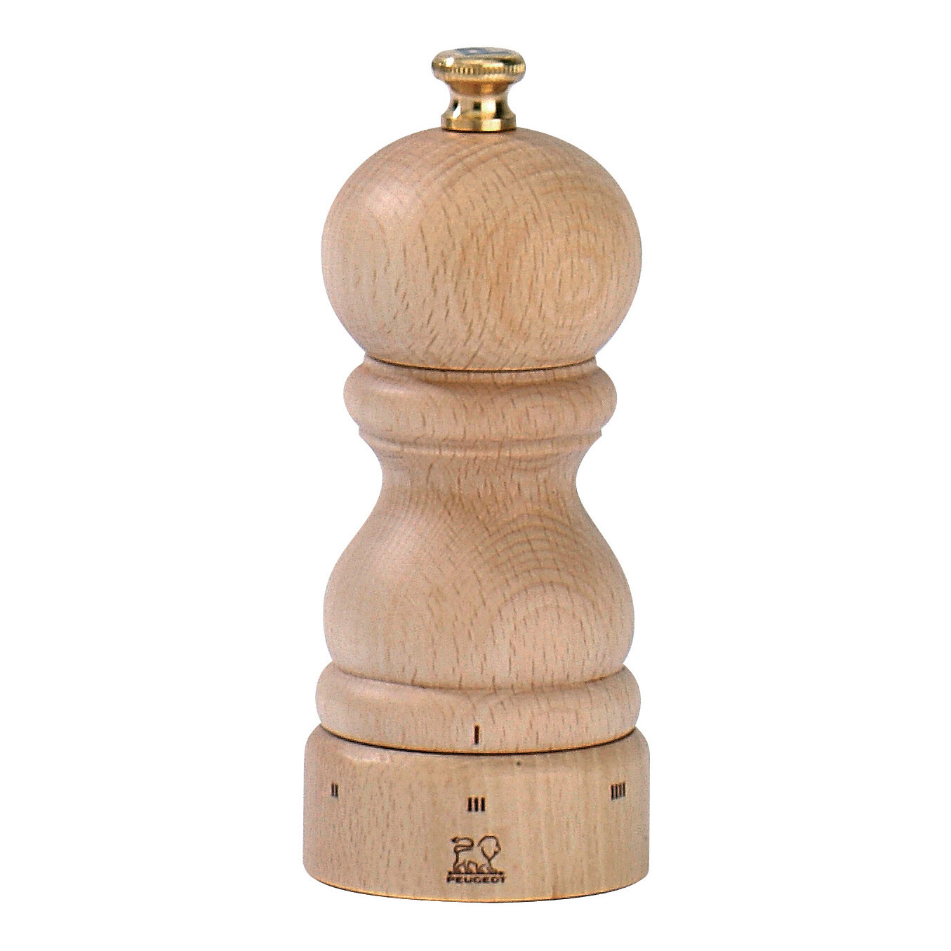 Mlynček na korenie bukové drevo 12 cm PARIS uSelect Peugeot