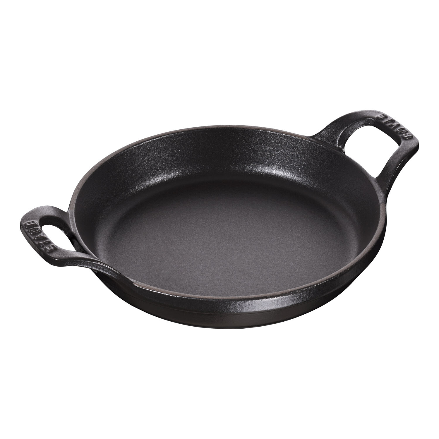 Okrúhly liatinový pekáč čierny O 16 cm Staub