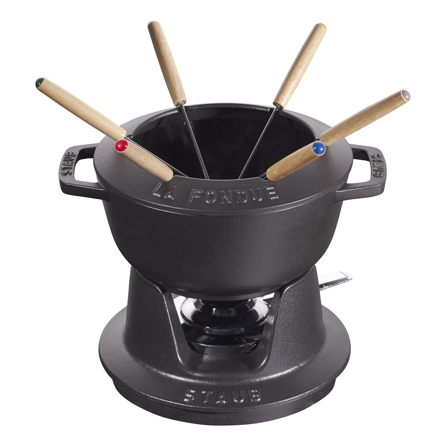 Set na fondue čierny O 16 cm Staub
