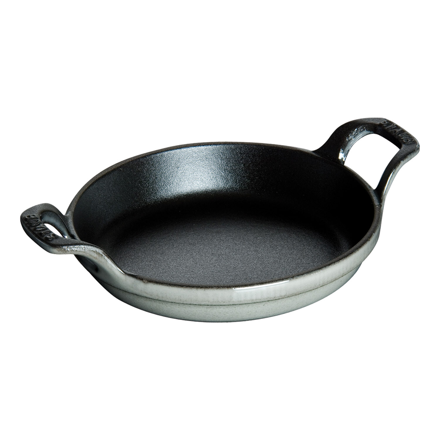 Okrúhly liatinový mini pekáč grafitovo sivý O 12 cm Staub