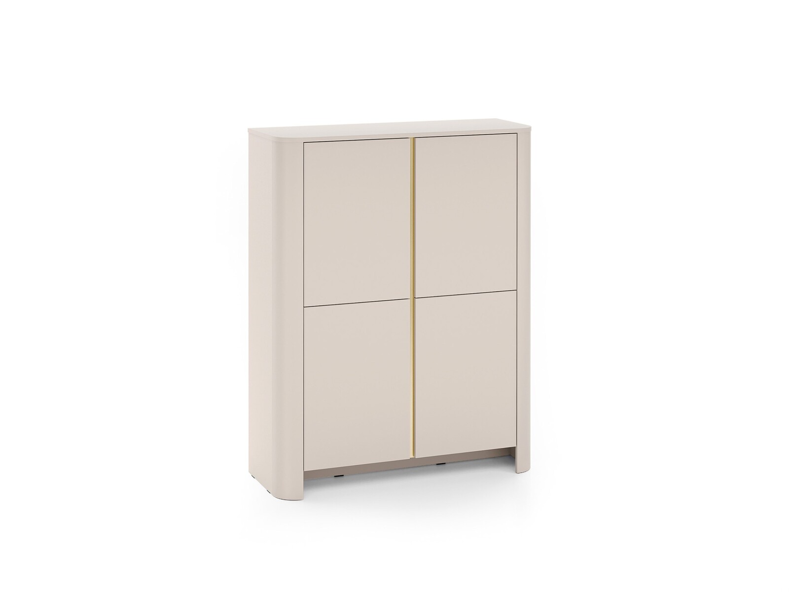 Komoda Bari 103 cm kašmírová