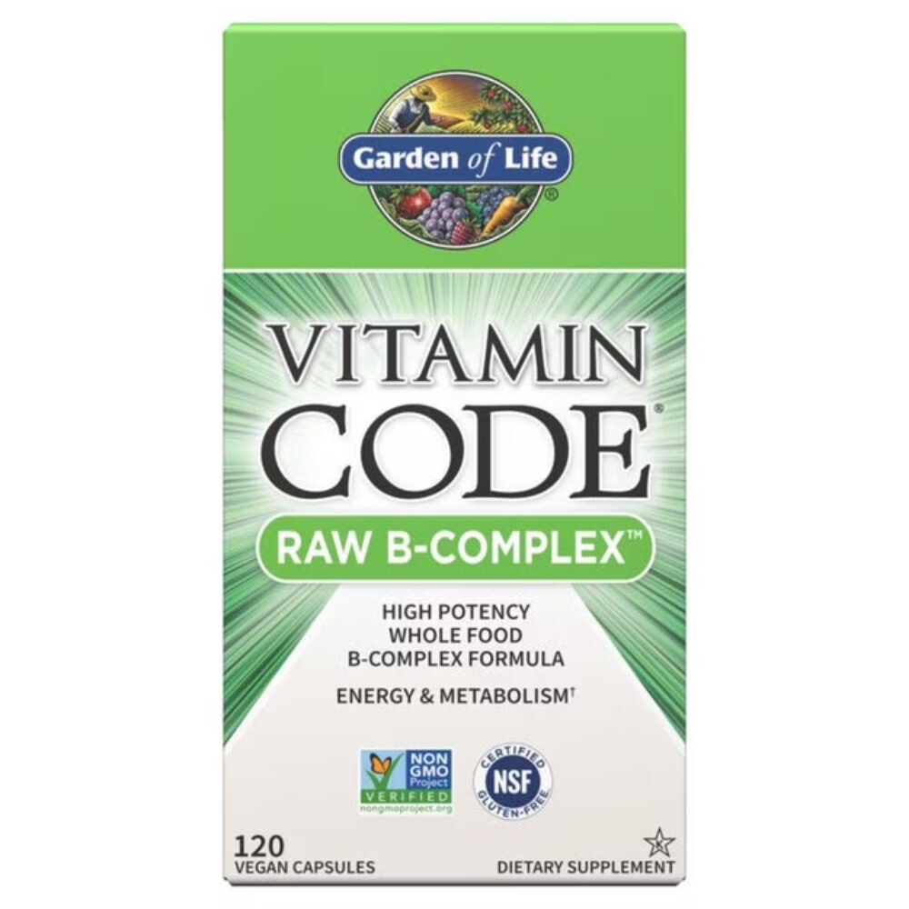Vitamin Code RAW Vitamín B komplex Garden of Life 120ks