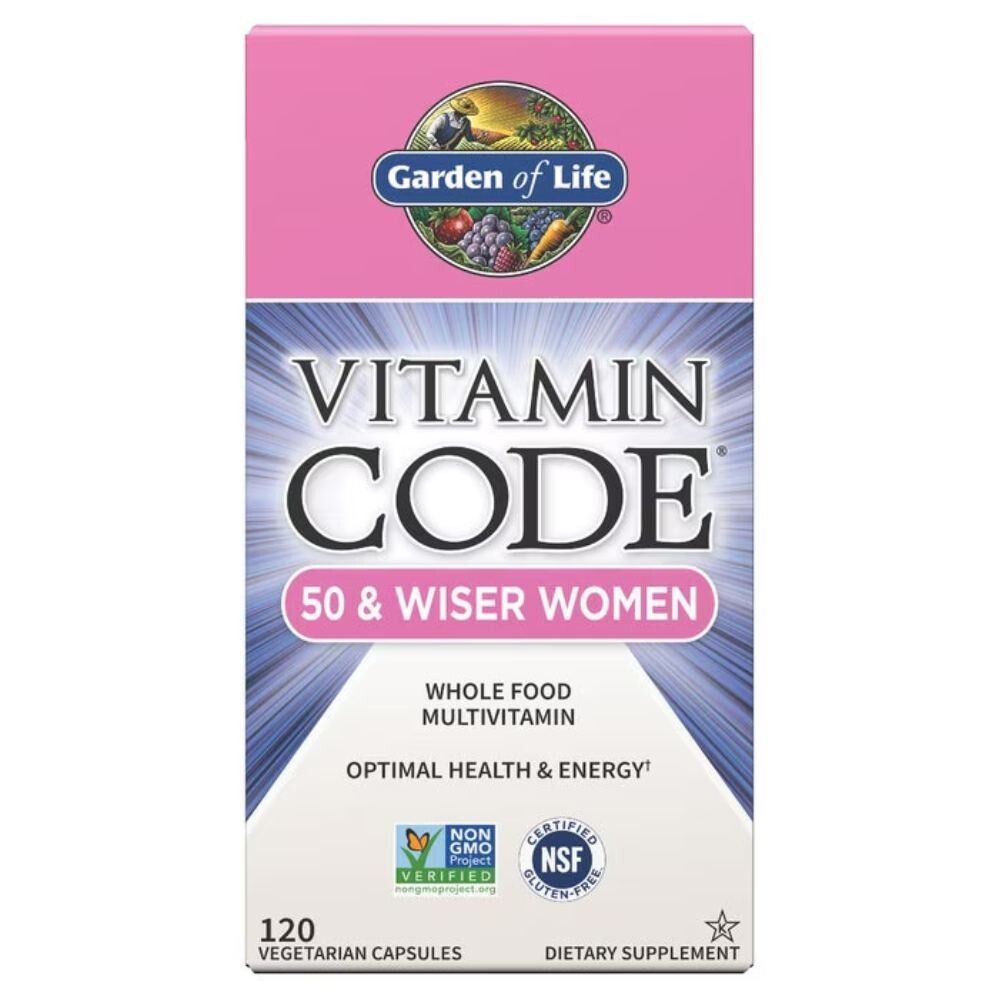 Vitamin Code Multivitamín pre ženy po 50tke Garden of Life 120ks