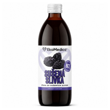 EKOMEDICA SK Šťava zo sušených sliviek 500 ml