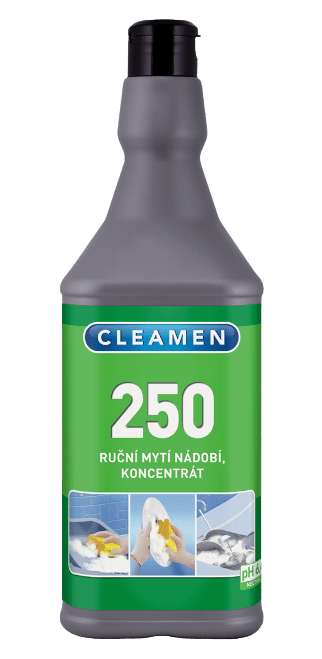 CLEAMEN 250 - Koncentrát na ručné umývanie riadu 1 l
