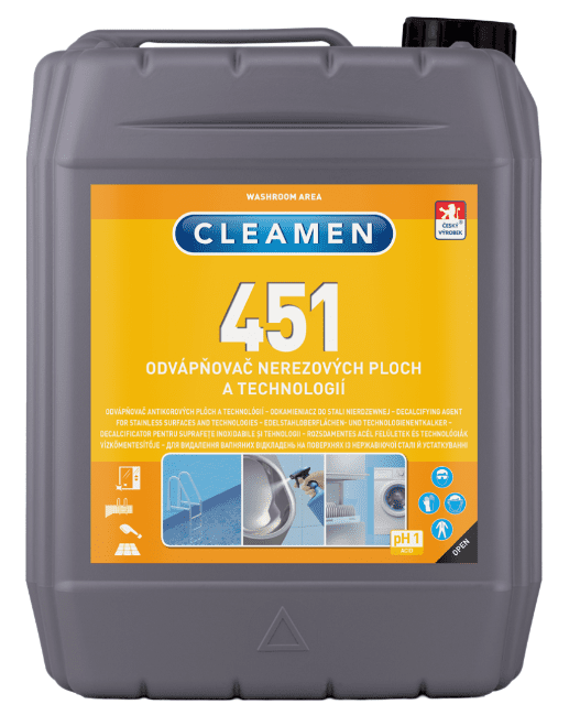 CLEAMEN 451 - Odvápňovač nerezových plôch 6 kg