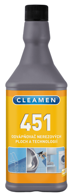 CLEAMEN 451 - Odvápňovač nerezových plôch 1,2 kg