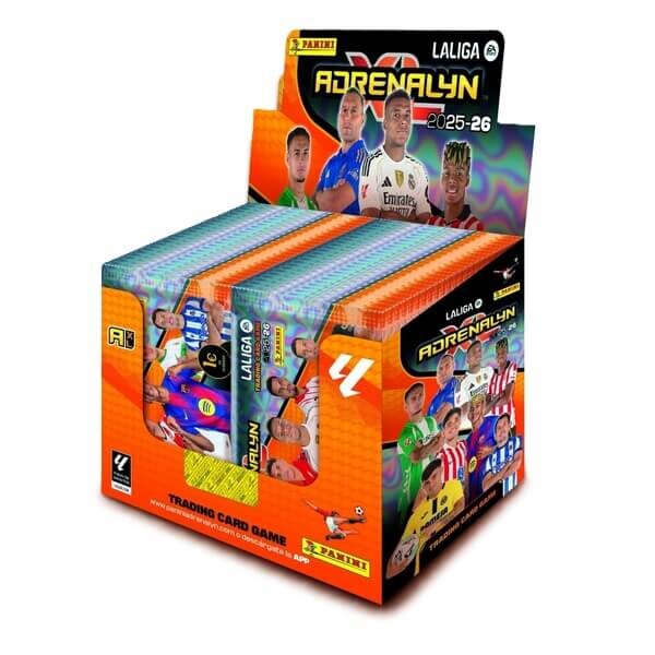 Panini Futbalové karty Panini LaLiga 2025/2026 Adrenalyn Booster Box