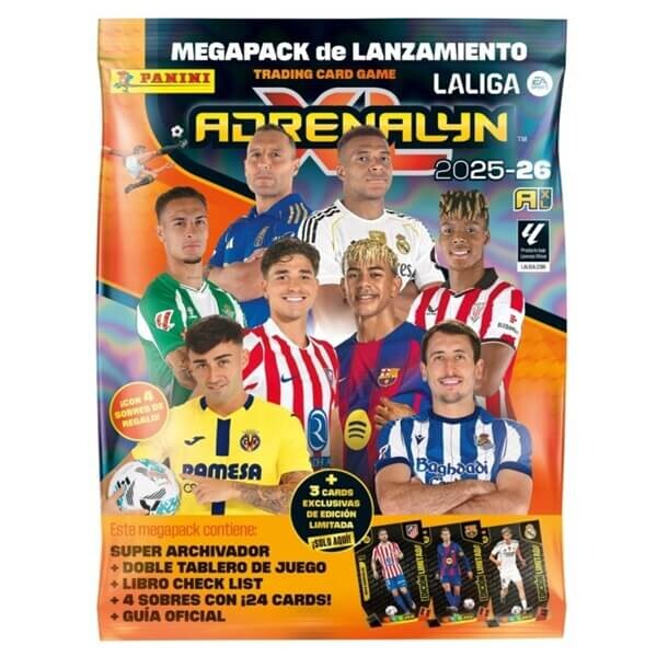 Panini Futbalové karty Panini LaLiga 2025/2026 Adrenalyn Starter Set