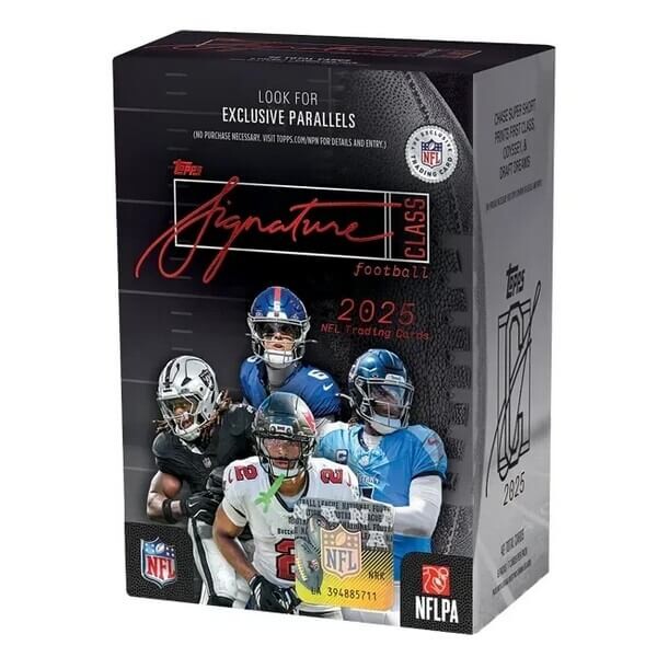 Topps 2025 Topps Signature Class Football Blaster box - karty NFL