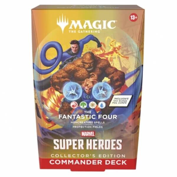 Wizards of the Coast Magic The Gathering Marvel Super Heroes Commander Deck Collector's Edition - The Fantastic Four