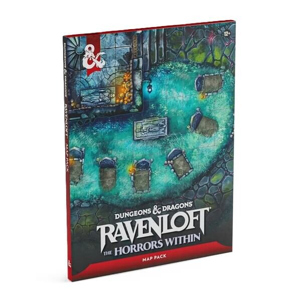 Wizards of the Coast Dungeons & Dragons - Ravenloft: The Horrors Within – Mapy a žetóny
