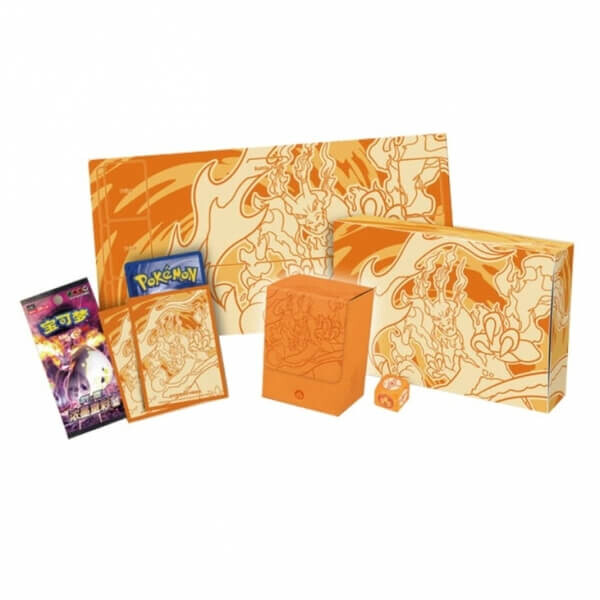 Nintendo Pokémon karty Charizard Exclusive Gift Box - čínský