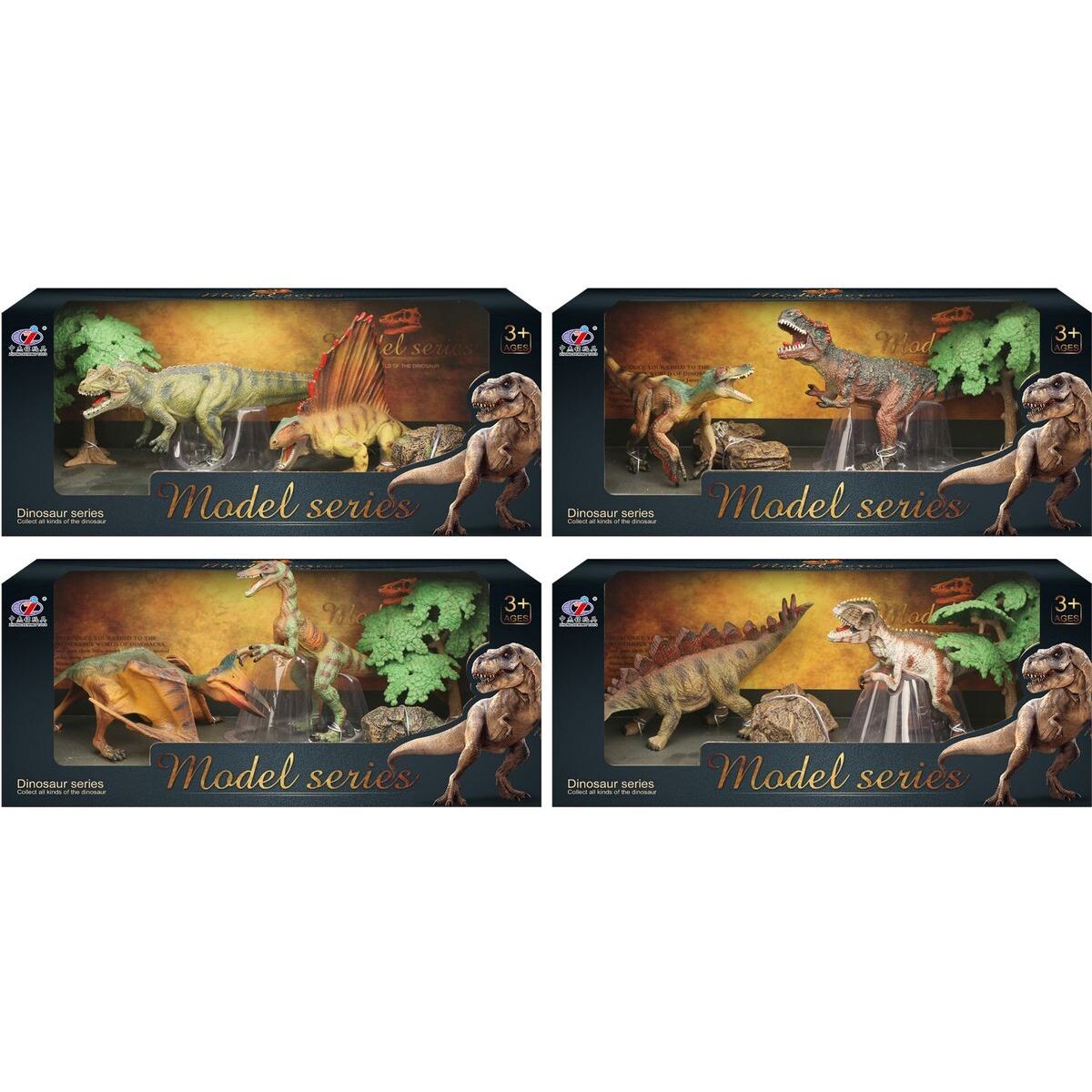 Sparkys Dinosauří svet - Set dinosauřích figurek M7