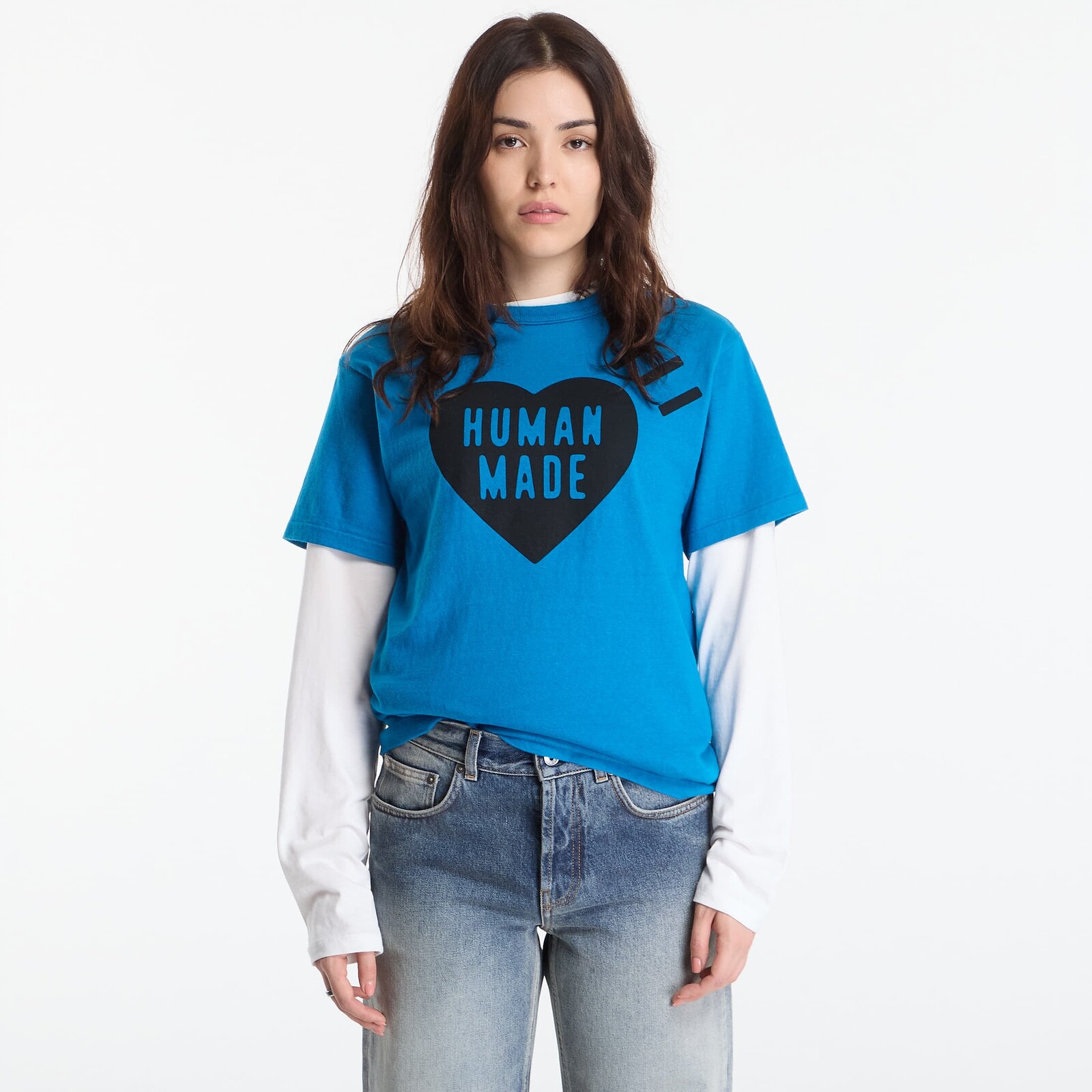Tričko HUMAN MADE Color T-Shirt UNISEX Blue L