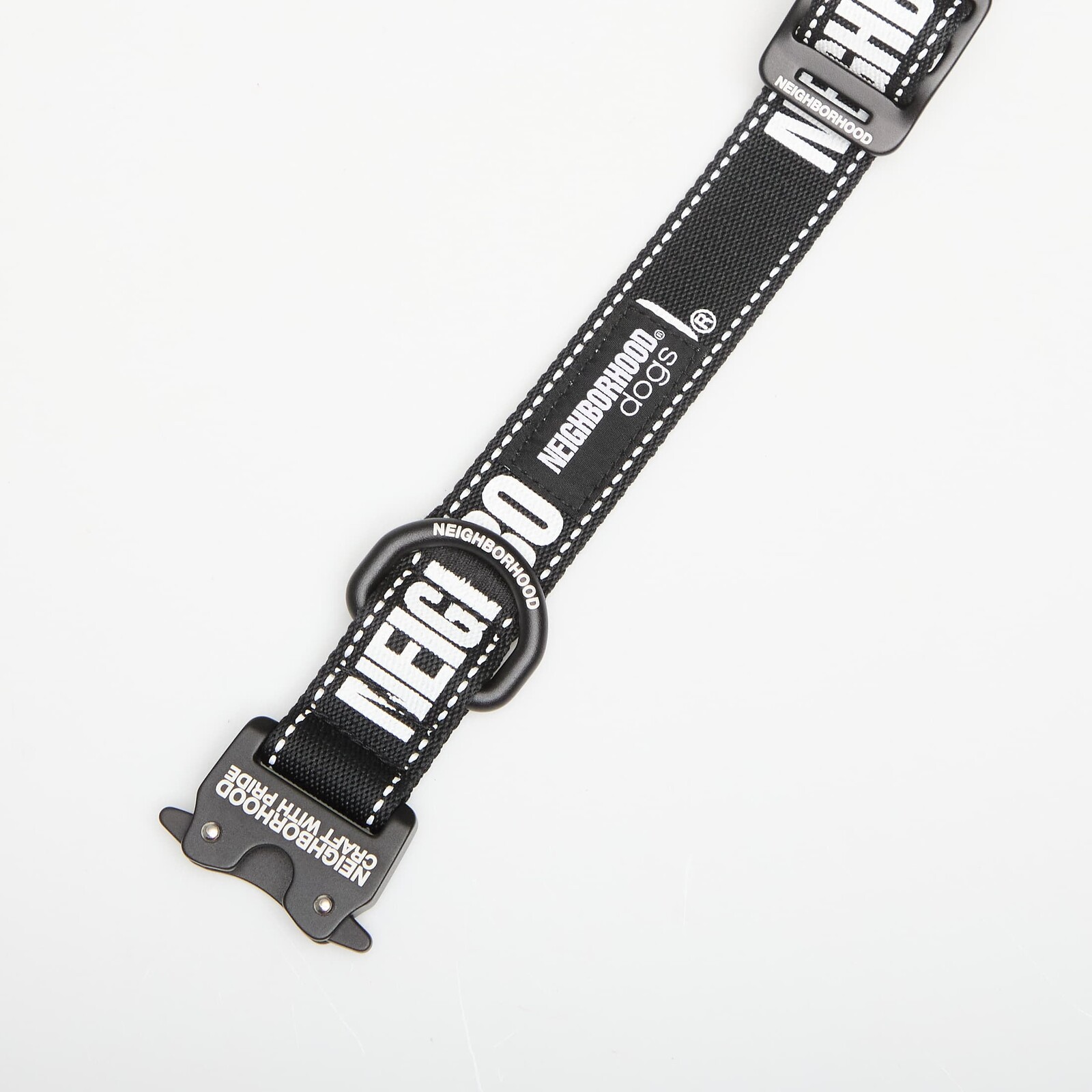 NEIGHBORHOOD Dog Collar Wide Black Universal