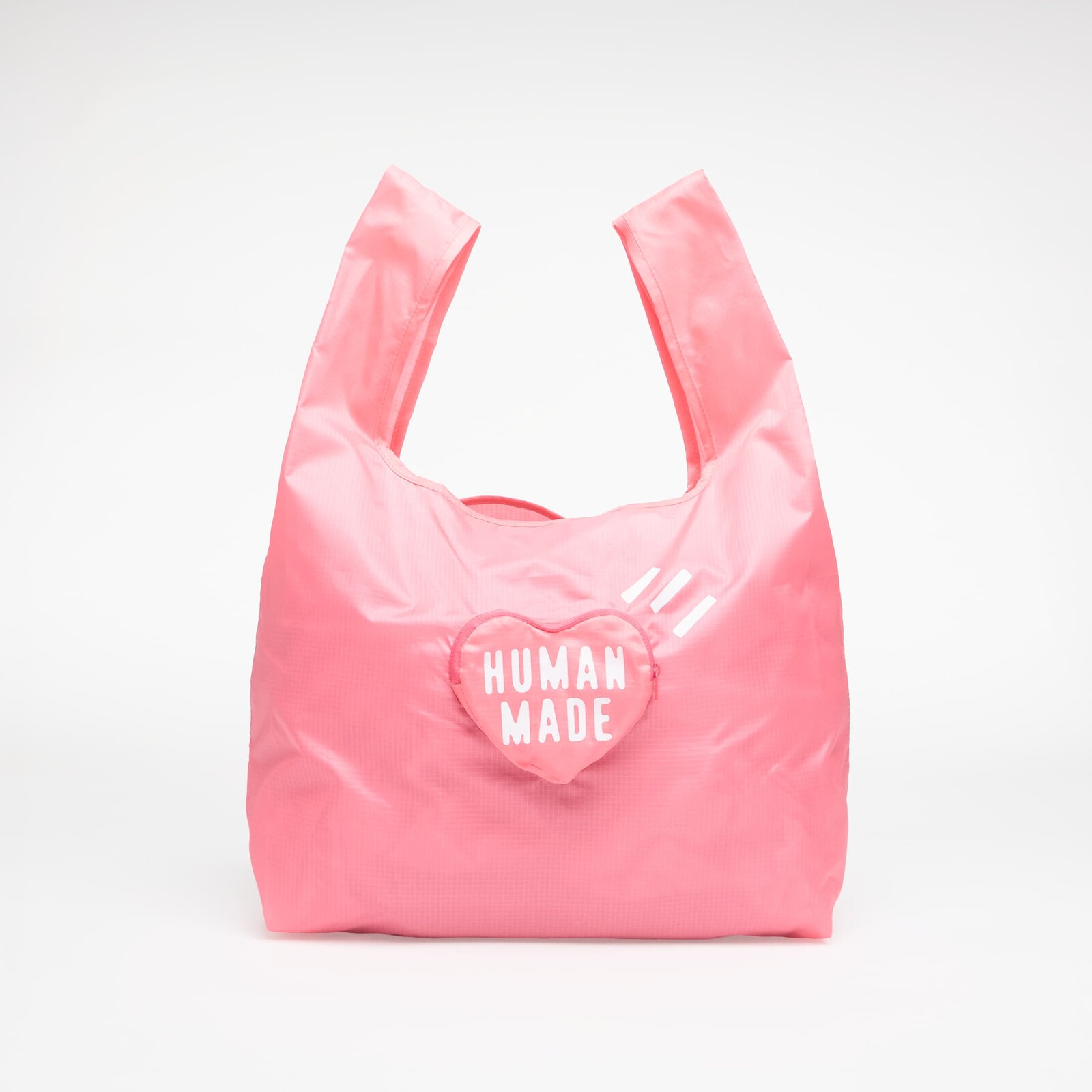Taška HUMAN MADE Heart Shopping Bag Pink Universal