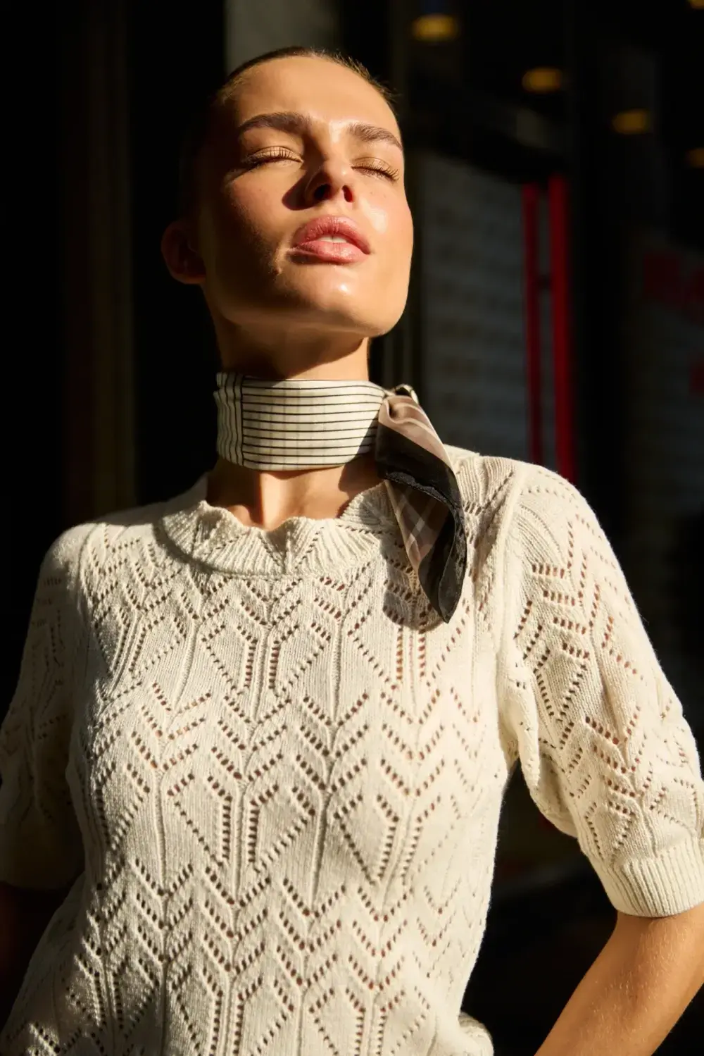 Dámsky sveter Marisse, off white