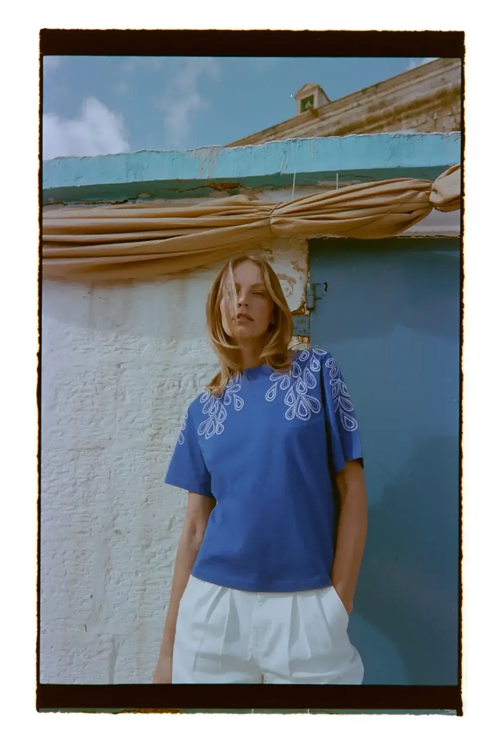 Dámske tričko Marisse D.BLUE