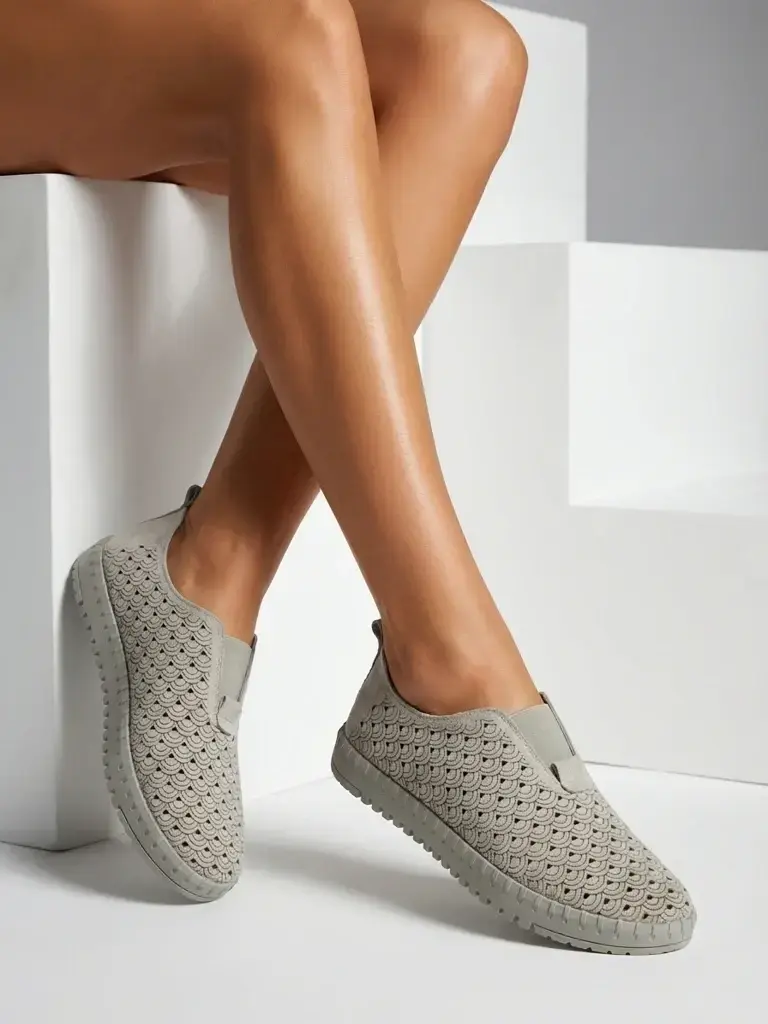 Dámske slip-on topánky Resti Etto GREY