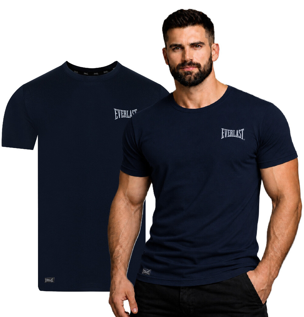 Everlast pánske tričko El014 tmavomodré