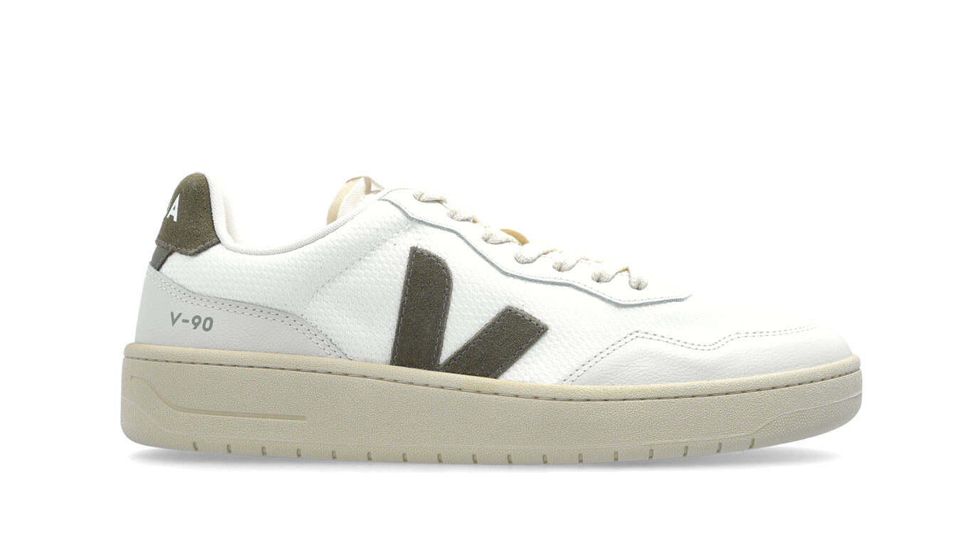 Tenisky Veja V-90 B-Mesh White/Kaki