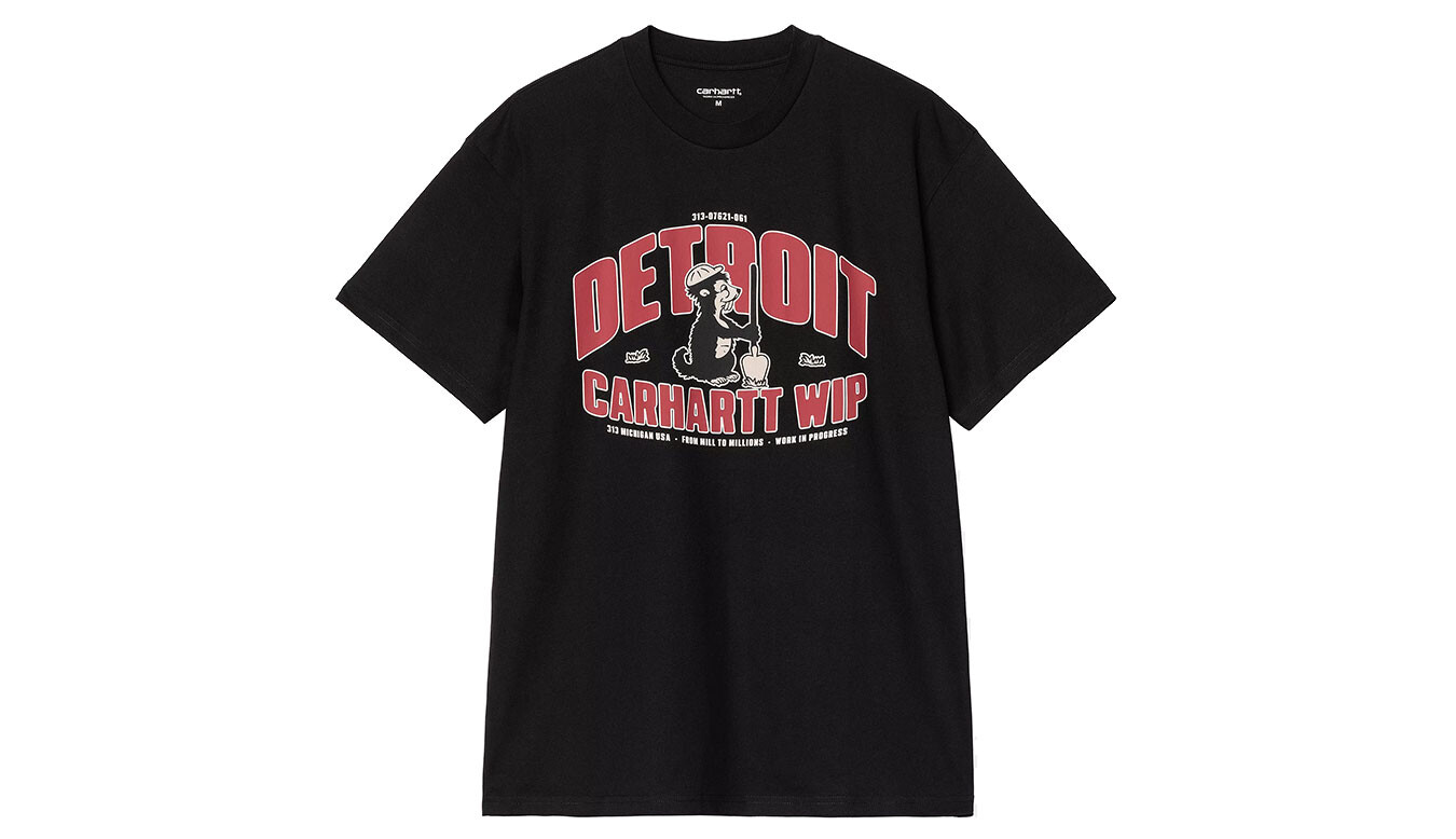Carhartt WIP pánske tričko čierne