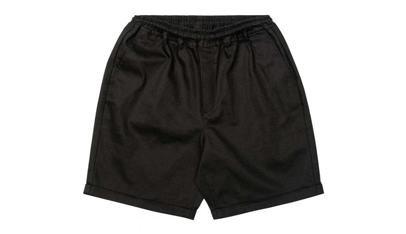 Čierne šortky The Dudes Classic EZ Shorts
