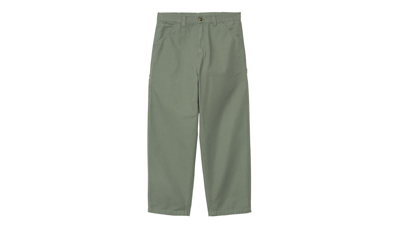 Nohavice Carhartt WIP OG Single Knee Pant Green