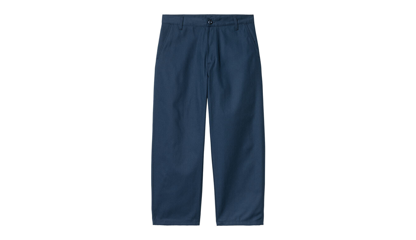 Nohavice Carhartt WIP Module Pant modré