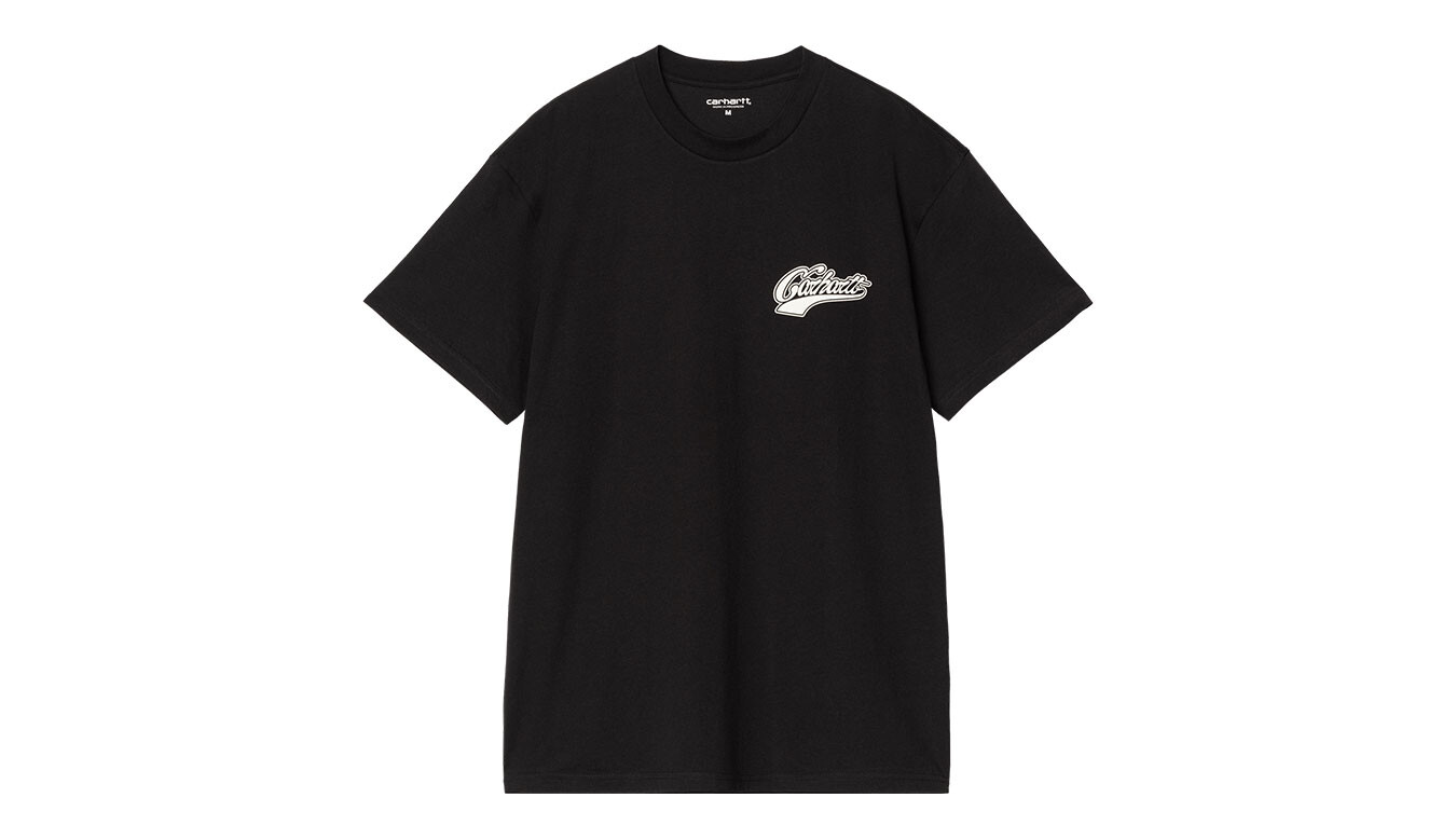 Čierne tričko s logom Carhartt WIP