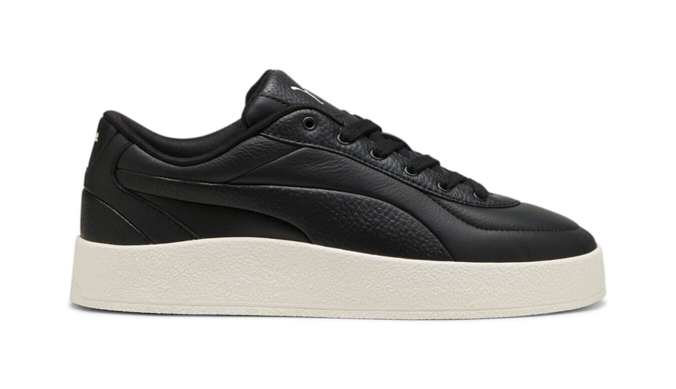 Puma CA Luxe Black kožené tenisky