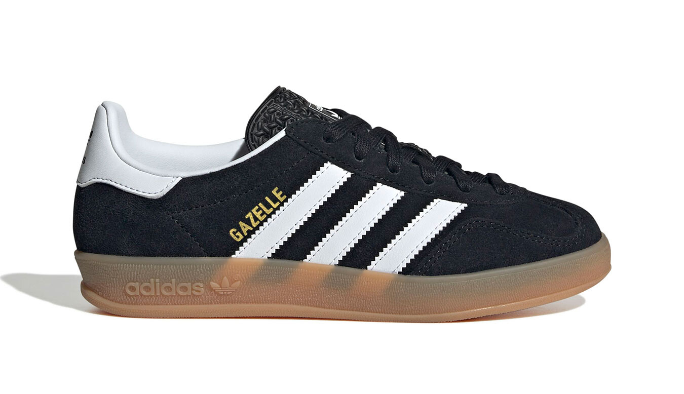 adidas Originals Tenisky Gazelle Indoor J čierne